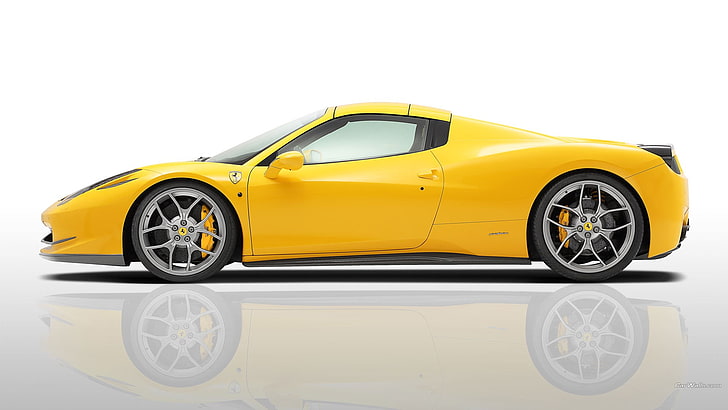 Ferrari 458, supercars, motor vehicle, mode of transportation, HD wallpaper