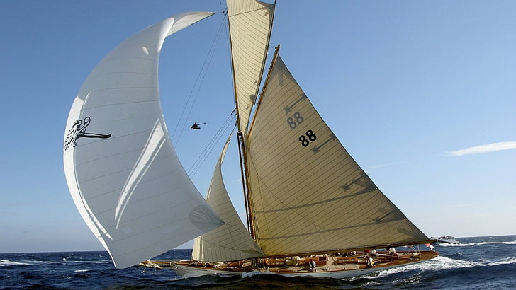 sport, vessel, sail, yacht, boat, schooner, sailing vessel