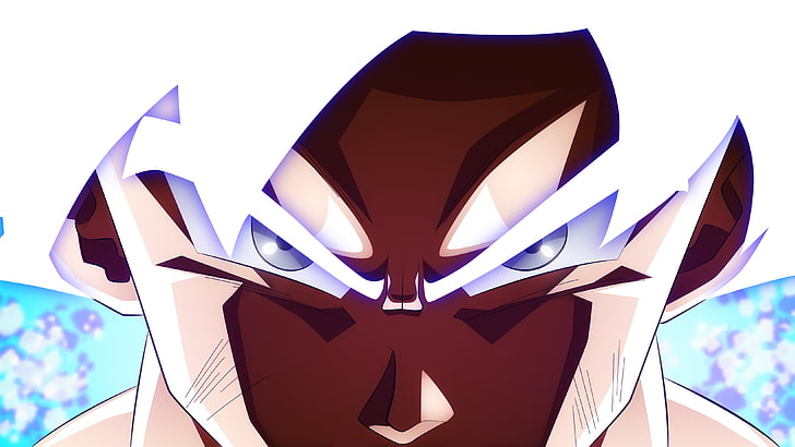 Ultra Instinct Son Goku illustration, DBS, ultra instict , Ultra-Instinct Goku, HD wallpaper