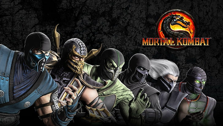 Mortal Kombat, Scorpion (character), Sub-Zero, Reptile (Mortal Kombat), HD wallpaper