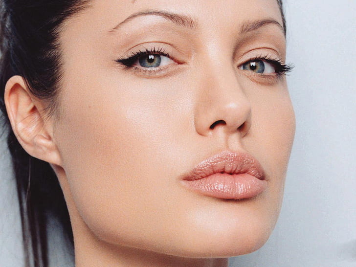 HD wallpaper: Angelina Jolie Gorgeous Face Photoshoot | Wallpaper Flare