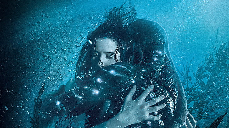 Movie, The Shape of Water, Sally Hawkins, underwater, sea, one person