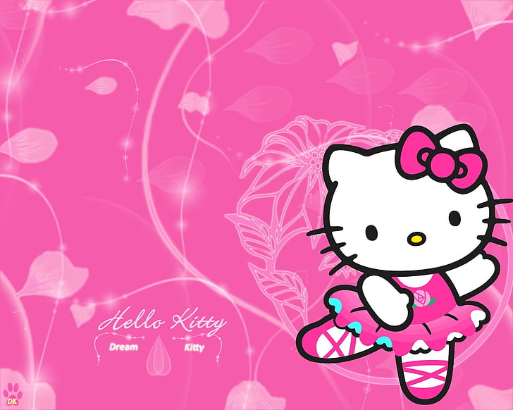 hello kitty dream kitty 1280x1024  Anime Hello Kitty HD Art