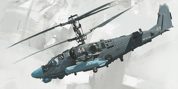vehicle, Fly, white background, helicopter, concept art, Joe Gloria, HD wallpaper