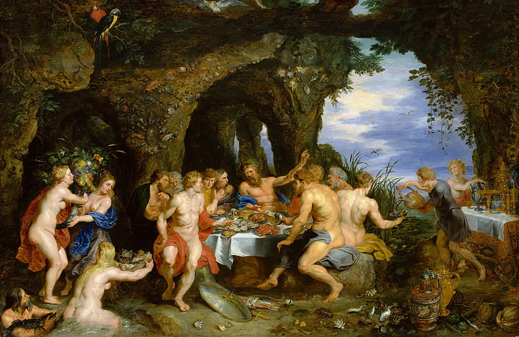 picture, Peter Paul Rubens, mythology, Jan Brueghel the elder