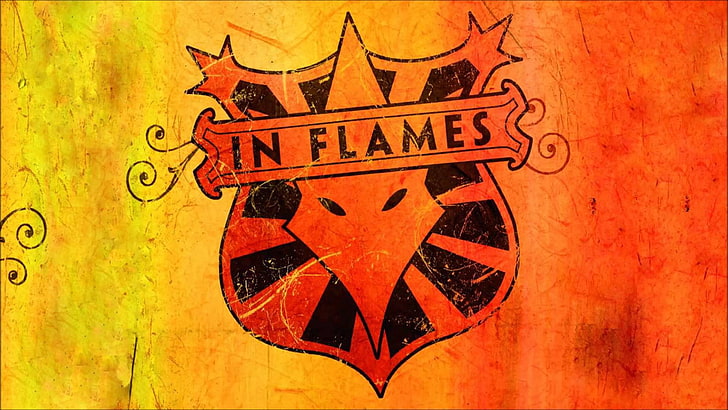 In Flames illustration, mascot, band mascot, Jesterhead, melodic death metal, HD wallpaper
