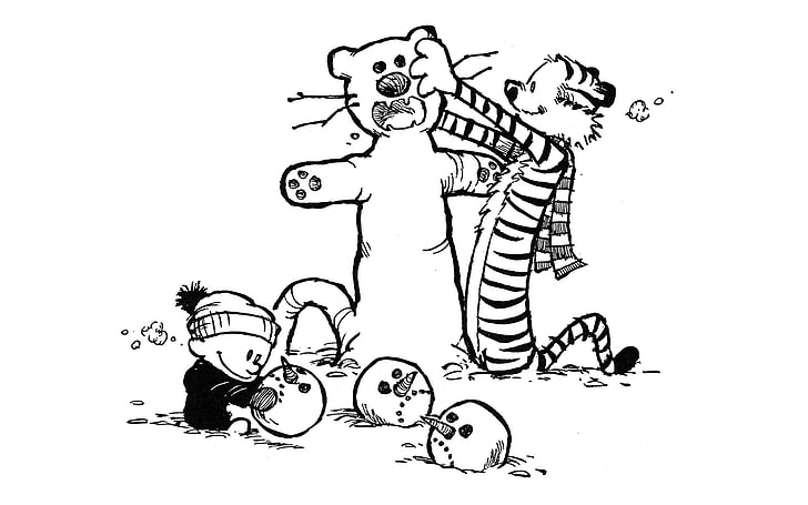 How to Draw Calvin and Hobbes: 14 Steps (with Pictures) - wikiHow Fun