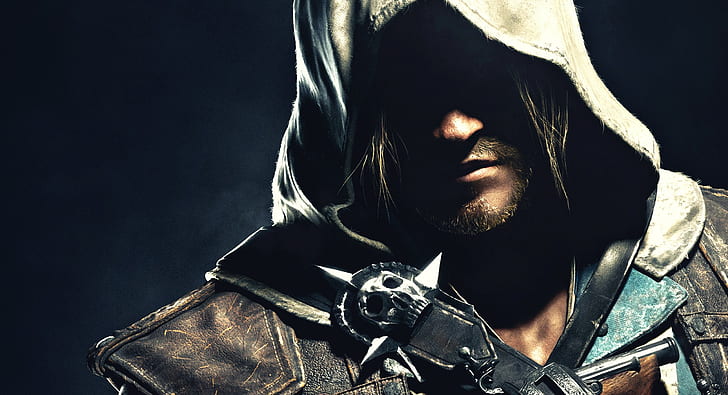 Assassins Creed IV: Black Flag video game, Edward Kenway, HD wallpaper