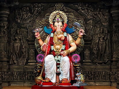 Lord ganesh grand look hd wallpaper high quality wallpaper for your mobile  Download lord ganesh grand look hd wallpaper   Ganesha pictures Ganesha Lord  ganesha