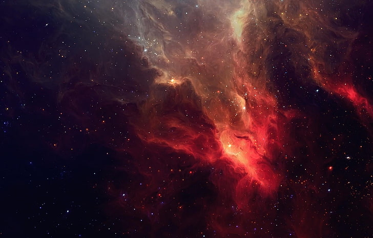 HD wallpaper: red cloud clip art, galaxy, stars, light, nebula, abstract,  astronomy | Wallpaper Flare