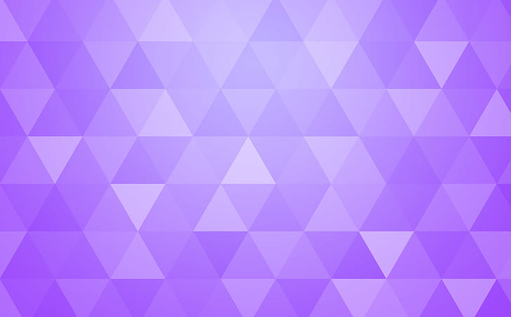 Violet Abstract Geometric Triangle Background, Aero, Patterns, HD wallpaper