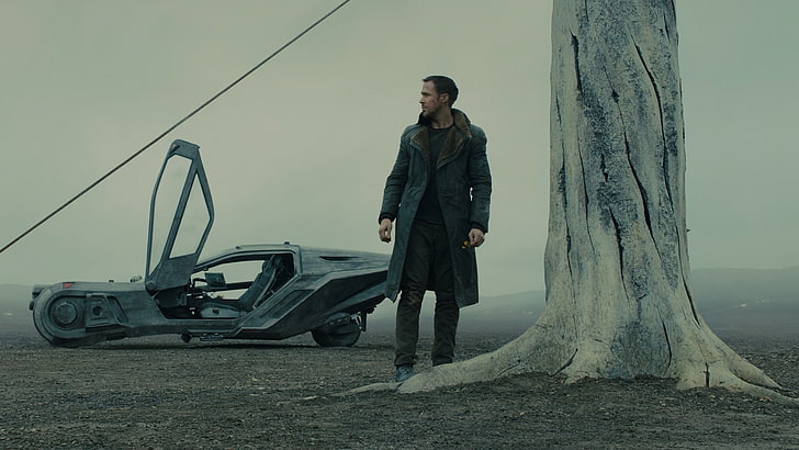 Blade Runner, Blade Runner 2049, Ryan Gosling, movies, car, HD wallpaper