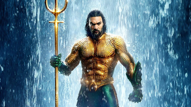 Jason Momoa as Aquaman 4K 8K, HD wallpaper