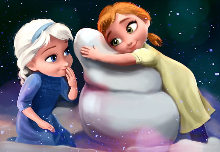 Movie, Frozen, Anna (Frozen), Arendelle, Elsa (Frozen), Frozen (Movie), HD wallpaper