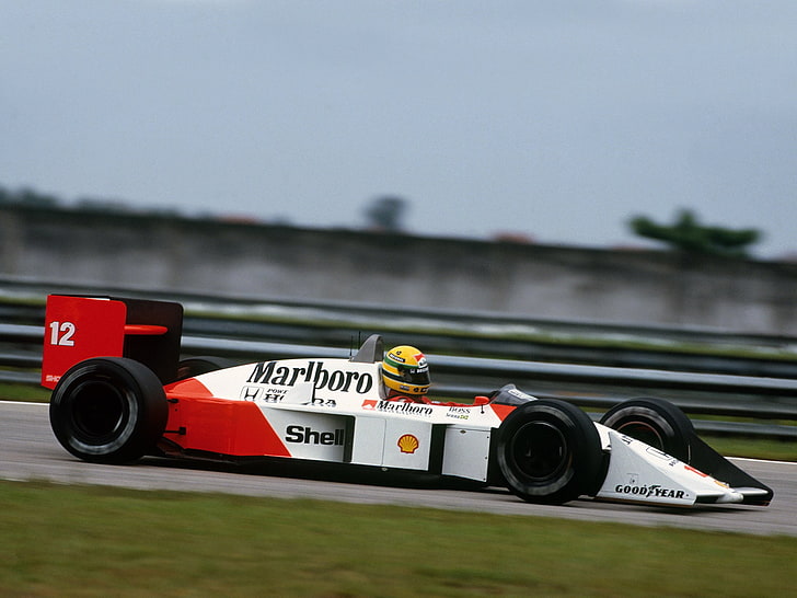 Hd Wallpaper 1988 F 1 Formula Honda Mclaren Mp4 4 Race Racing Wallpaper Flare