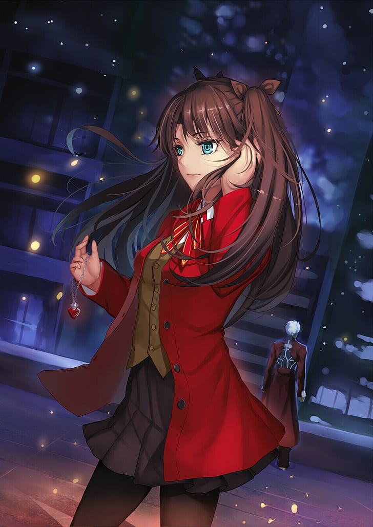 anime girls, FateStay Night, Archer (FateStay Night), FateStay Night: Unlimited Blade Works, HD wallpaper