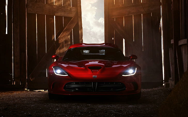 Dodge SRT Viper 2013 2, red coupe, cars