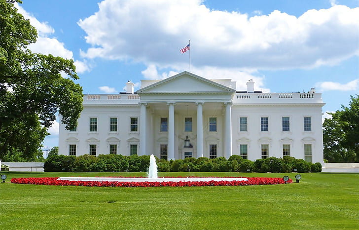 Washington DC. The White House, white house, 1920x1230