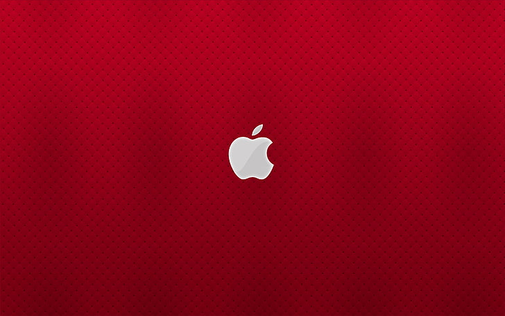 HD wallpaper: Apple logo, Red, Mac, , copy space, no people, colored  background | Wallpaper Flare