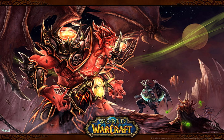 World of Warcraft, Illidan Stormrage, Kael'thas, video games, HD wallpaper