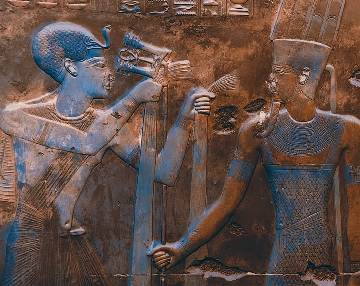 Abydos, Vintage, Egypt, Temple, ancient, nikon, oldest, d800, HD wallpaper