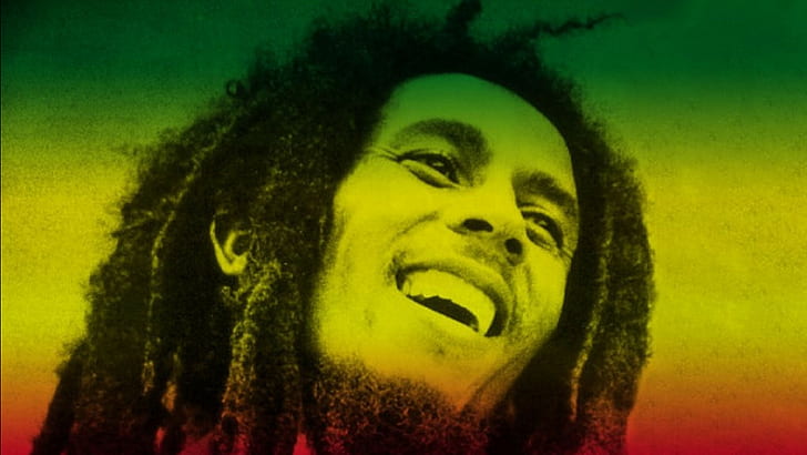 Bob Marley, singer, men, celebrity, artwork, music, HD wallpaper