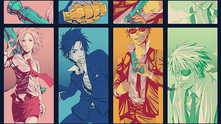 collage, anime girls, Haruno Sakura, anime boys, Uzumaki Naruto, HD wallpaper