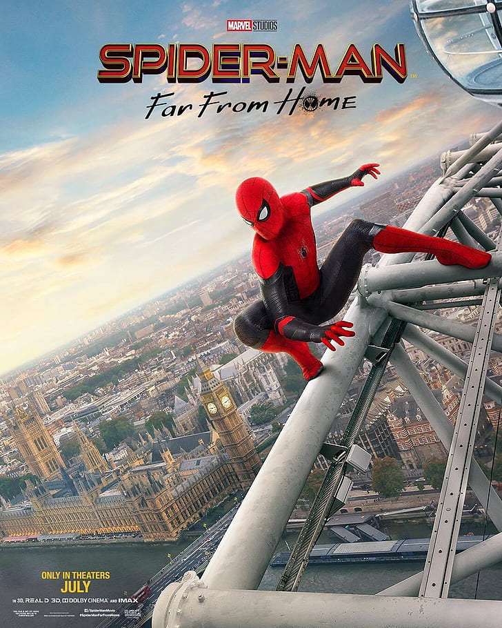 Spider-Man, Peter Parker, Tom Holland, Marvel Cinematic Universe, HD wallpaper