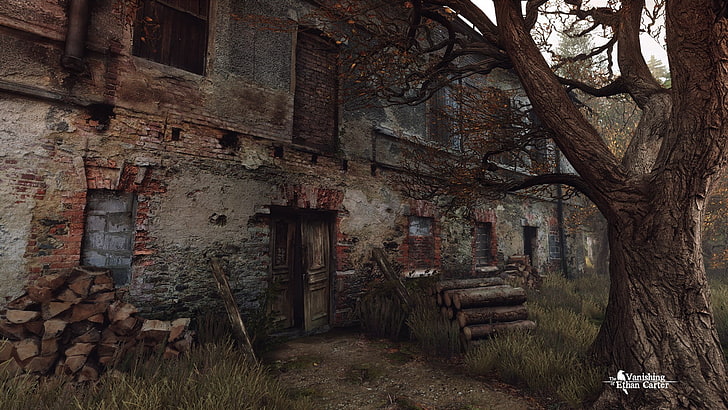 The Vanishing of Ethan Carter, video games, house, building exterior, HD wallpaper