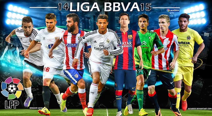 LIGA BBVA 2014 - 2015, LFP wallpaper, Sports, Football, real madrid, HD wallpaper