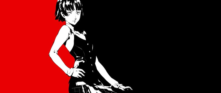 Persona series, Persona 5, Shin Megami Tensei Series, Makoto Niijima, HD wallpaper