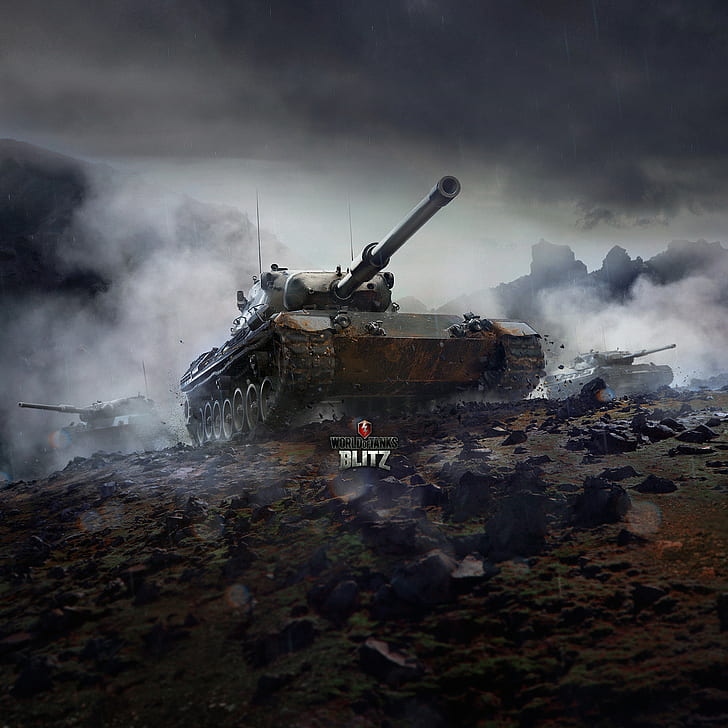 World of Tanks: Blitz, blitz army tank, Wargaming Net, WG, WoT: Blitz HD wallpaper