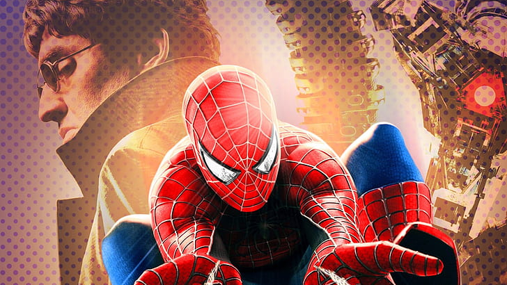 Spider-Man, Spider-Man 2, Alfred Molina, Doctor Octopus, Tobey Maguire