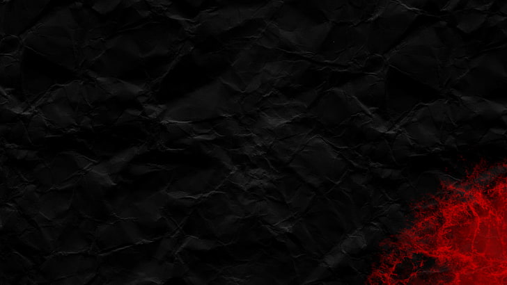black and red digital wallpaper, abstract, artwork, cartoon, backgrounds, HD wallpaper