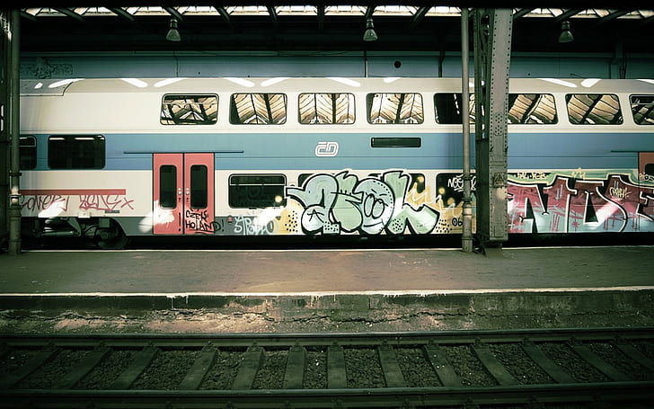 subway, city, train, vehicle, HD wallpaper