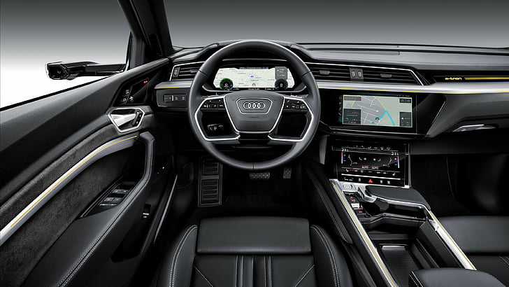 Audi e-tron, 2020 Cars, SUV, electric cars, 4K, HD wallpaper