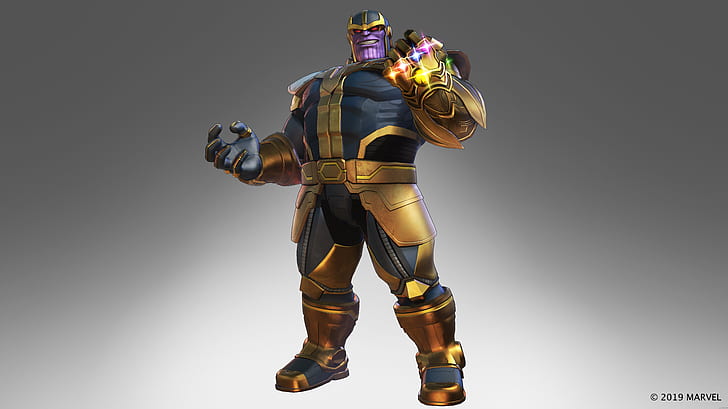 HD wallpaper: Video Game, Marvel Ultimate Alliance 3: The Black Order,  Thanos | Wallpaper Flare