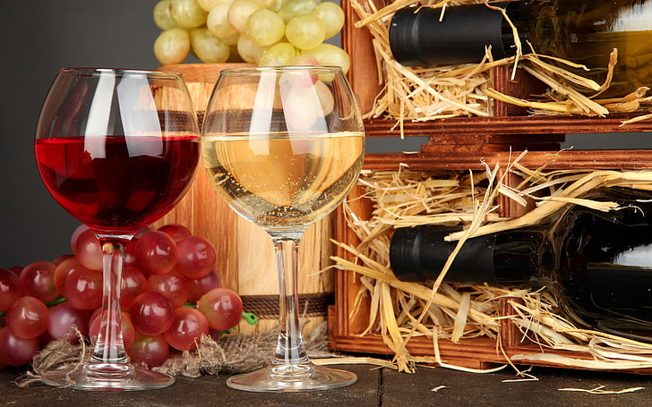 drink, wine, grapes, food and drink, glass, wineglass, refreshment