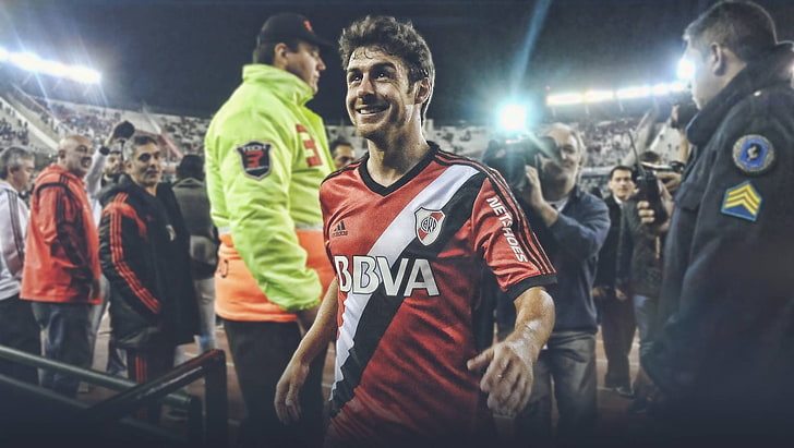 pablo aimar river plate, group of people, stadium, crowd, sport, HD wallpaper