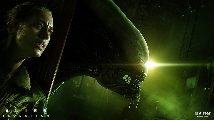 Alien Isolation digital wallpaper, Alien: Isolation, video games