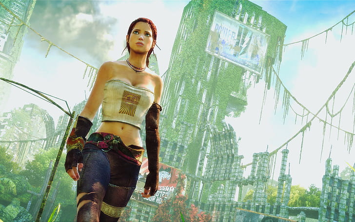 Enslaved:Odyssey to the west, the girl, post-Apocalypse, HD wallpaper