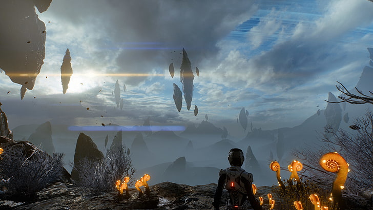 Mass Effect: Andromeda, Andromeda Initiative, sky, cloud - sky, HD wallpaper