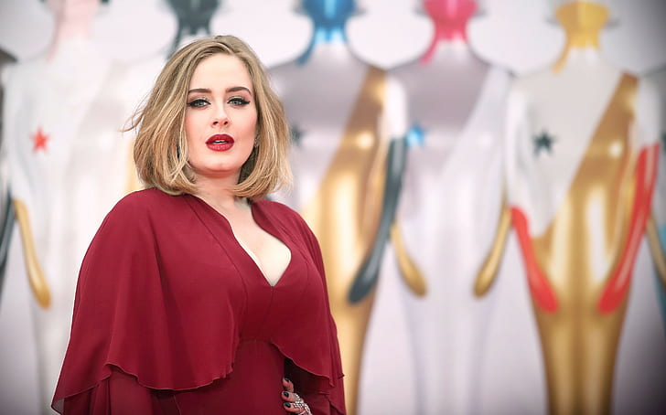 Brit Awards, Red Carpet, 2016, Adele, HD wallpaper