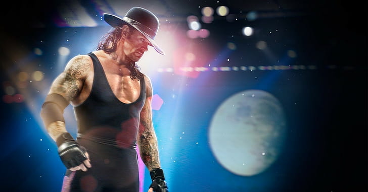 the undertaker wwe, adult, one person, sport, young adult, men, HD wallpaper