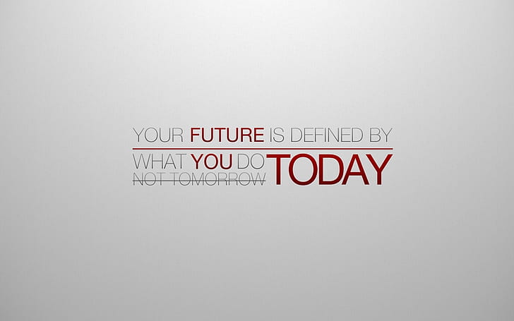 Define your Future Today, HD wallpaper