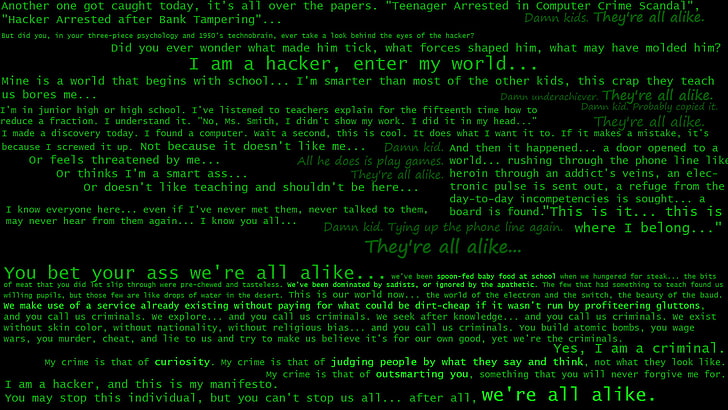 anarchy, computer, dark, hacker, sadic, HD wallpaper