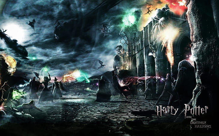 Harry Potter Deathly Hallows Harry Potter and the Deathly Hallows HD, HD wallpaper