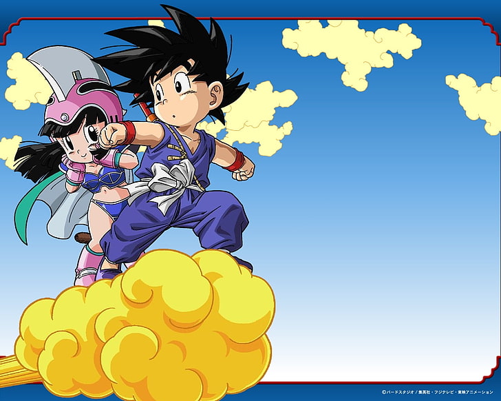 chibi son goku dragon ball z chichi 1280x1024  Anime Dragonball HD Art, HD wallpaper
