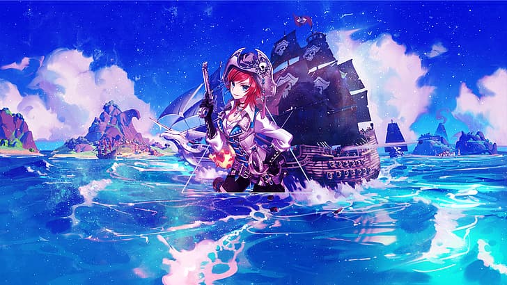 Anime Review: Mouretsu Pirates | YuriReviews and More-demhanvico.com.vn