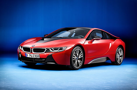 Hd Wallpaper Bmw I8 Protonic Red Edition 4k Cool Background Picture Car Wallpaper Flare